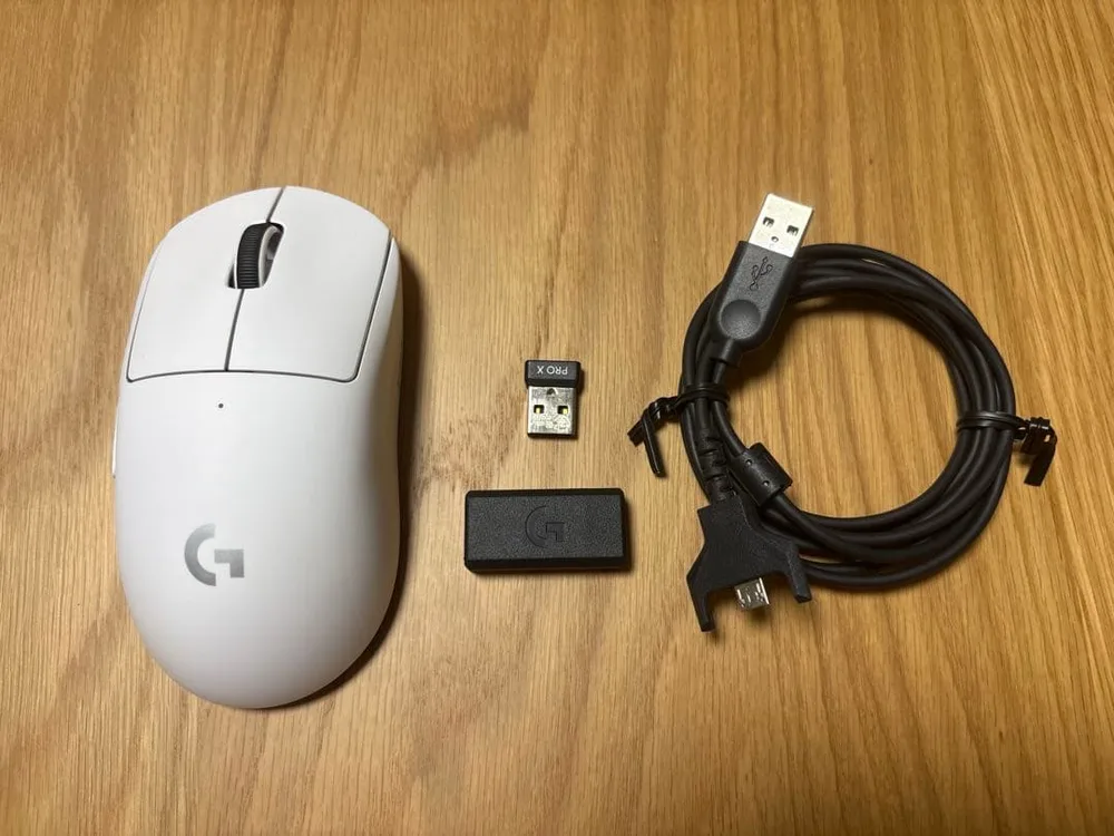 Logicool G PRO X SUPERLIGHT ホワイト 本体