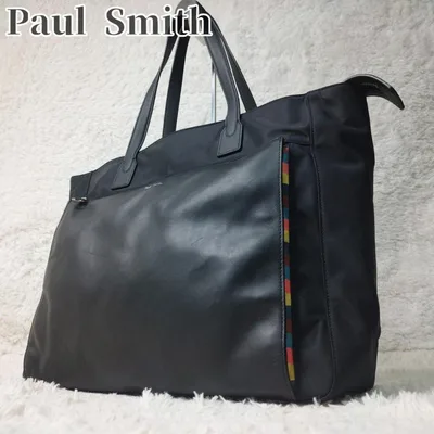 Paul Smith ポールスミス ナイロンブライト トートバッグ ストライプ