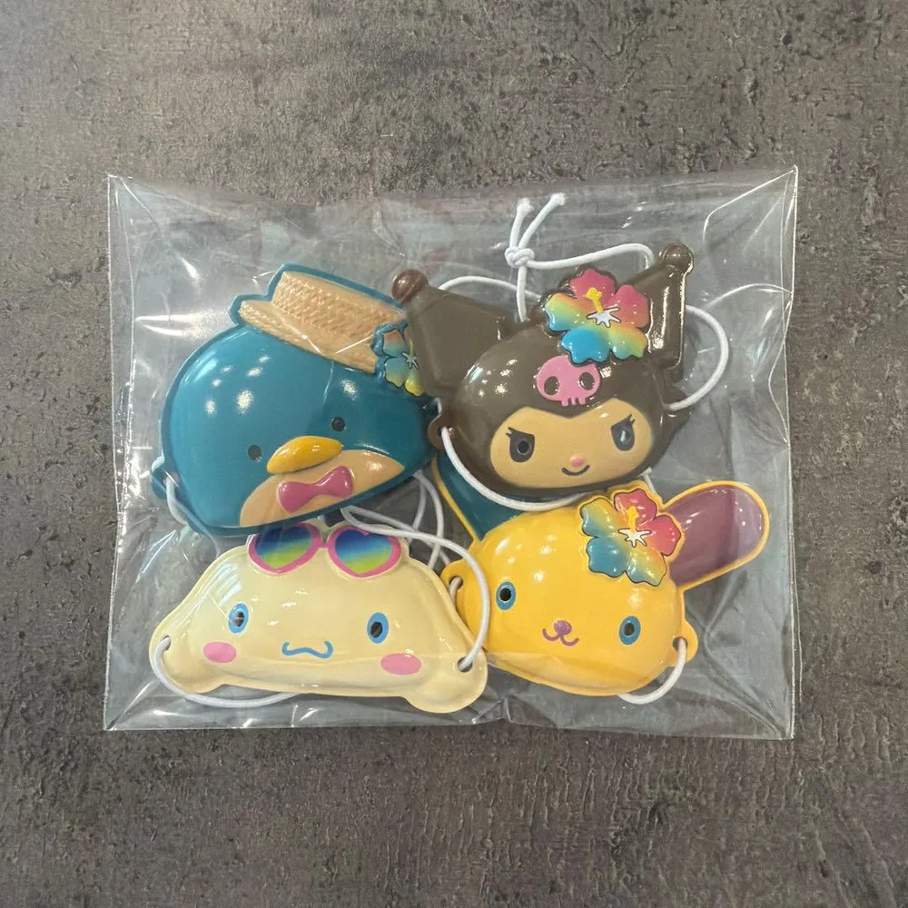 サンリオキャラクターズ おめん 4点セット