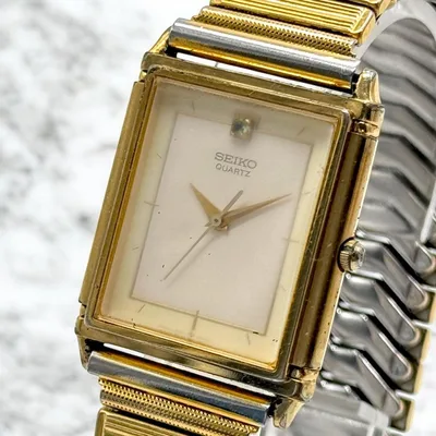 SEIKO 新品電池 稼働品 美品 腕時計 メンズ 9021-5300 ストーン