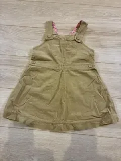 babyGap ベビーギャップ ジャンパースカート 90 コーデュロイ ベージュ