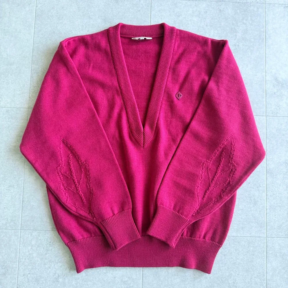80s 90s ヴィンテージ Christian Doir ニット ゴルフ