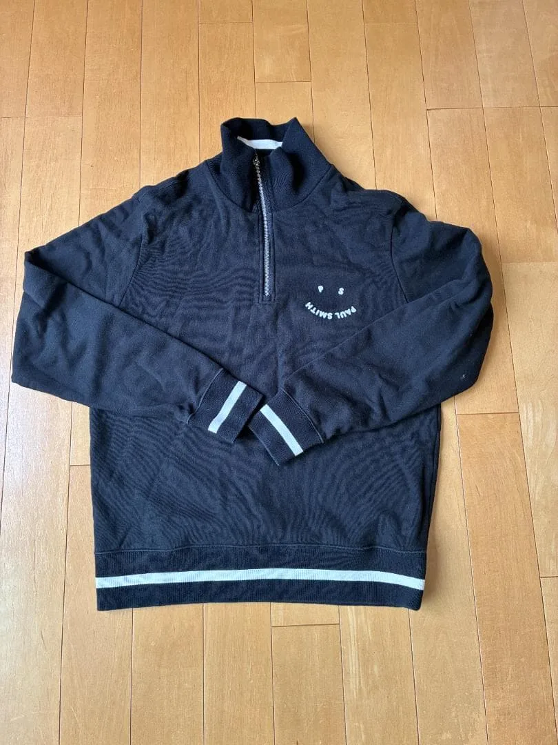 Paul Smith ハーフジップ スウェット ブラック
