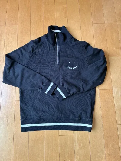 Paul Smith ハーフジップ スウェット ブラック