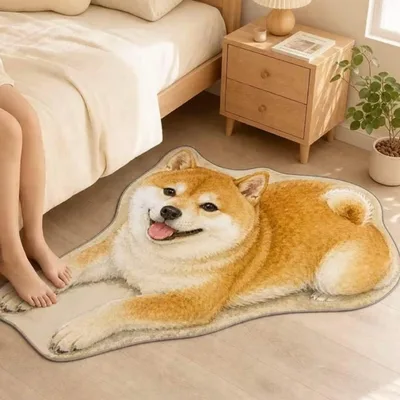 柴犬 デザインマット 玄関マット インテリア