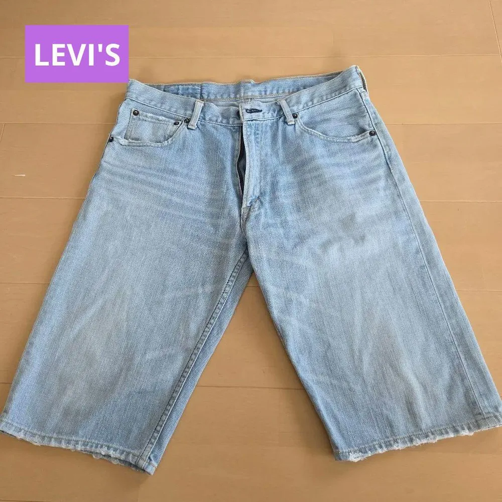 LEVI'S Lot503 メンズ ショートデニム パンツ リーバイス