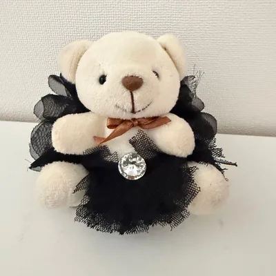 ドレスアップ ベア ぬいぐるみ ブラック