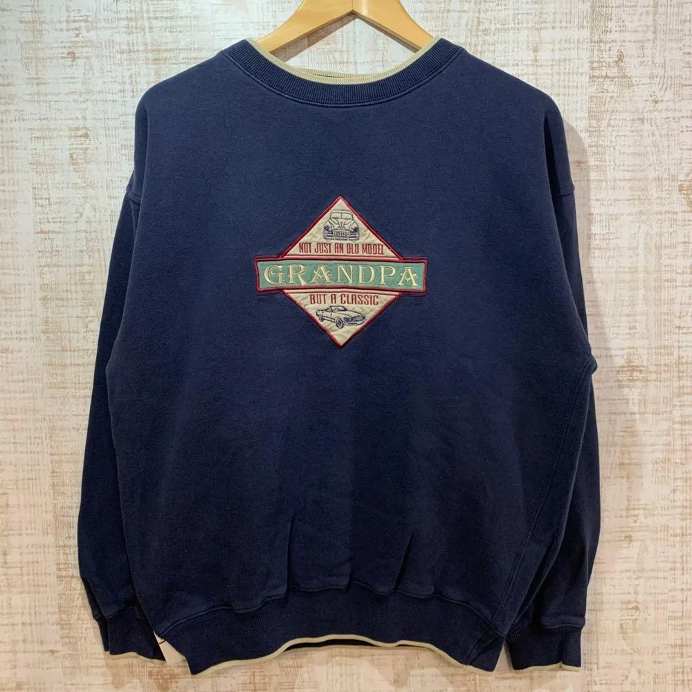 6M110 Mc Sport GRANDPA 刺繍 スウェット トレーナー