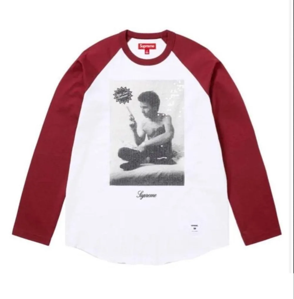 Supreme x Larry Clark Sequin Raglan L/S
