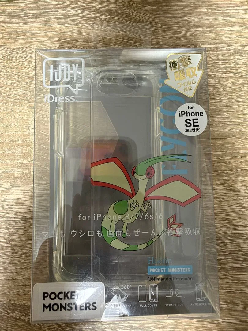 新品 ポケモン フライゴン iJOY iPhoneSE3 SE2 ケース