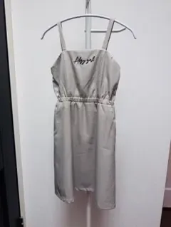 ALGY アルジー チェック柄 キャミワンピース XS 140 レースアップ