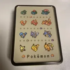 ポケモン ドット絵 スチール缶 小物入れ メリー缶