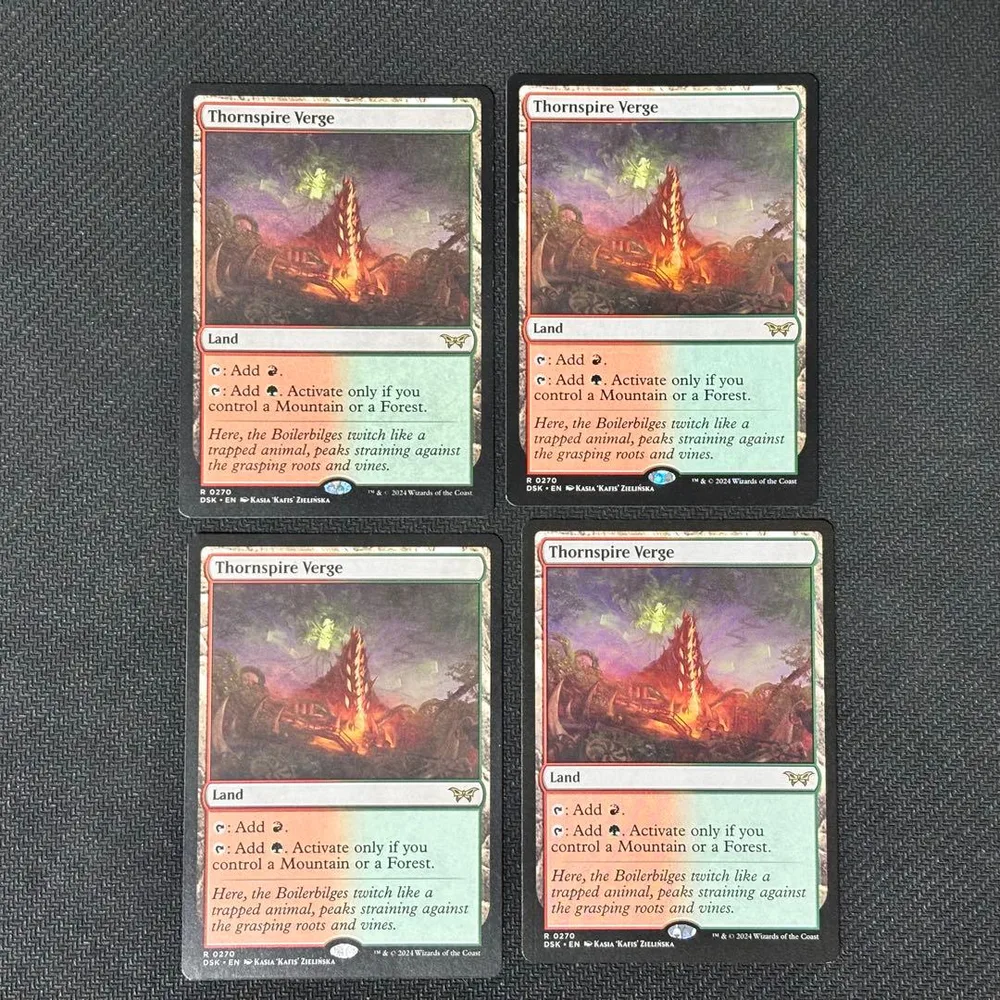 MTG Thornspire Boundary 4 ชิ้น