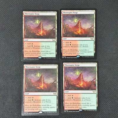 MTG ソーンスパイアの境界 4枚