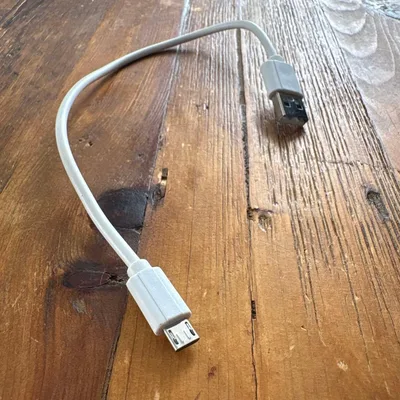 USB-A to Micro USB ケーブル 25cm