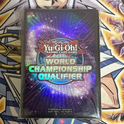 遊戯王 WORLD CHAMPIONSHIP QUALIFIER スリーブ 紫