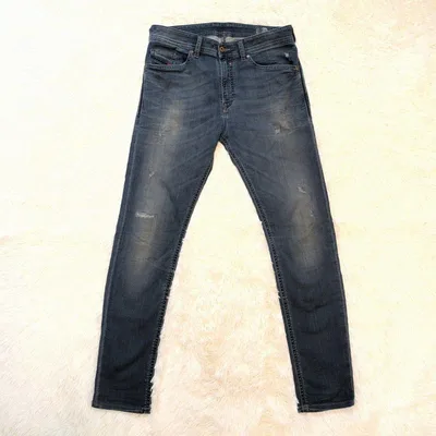 DIESEL SPENDER-NE ジョグジーンズ ダメージ ストレッチ W32