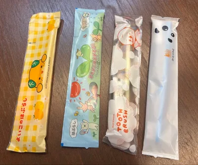 【新品未開封】子供用歯ブラシ 使い捨て 4本セット