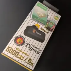 阪神タイガース モバイルバッテリー 5000mAh ELECOM