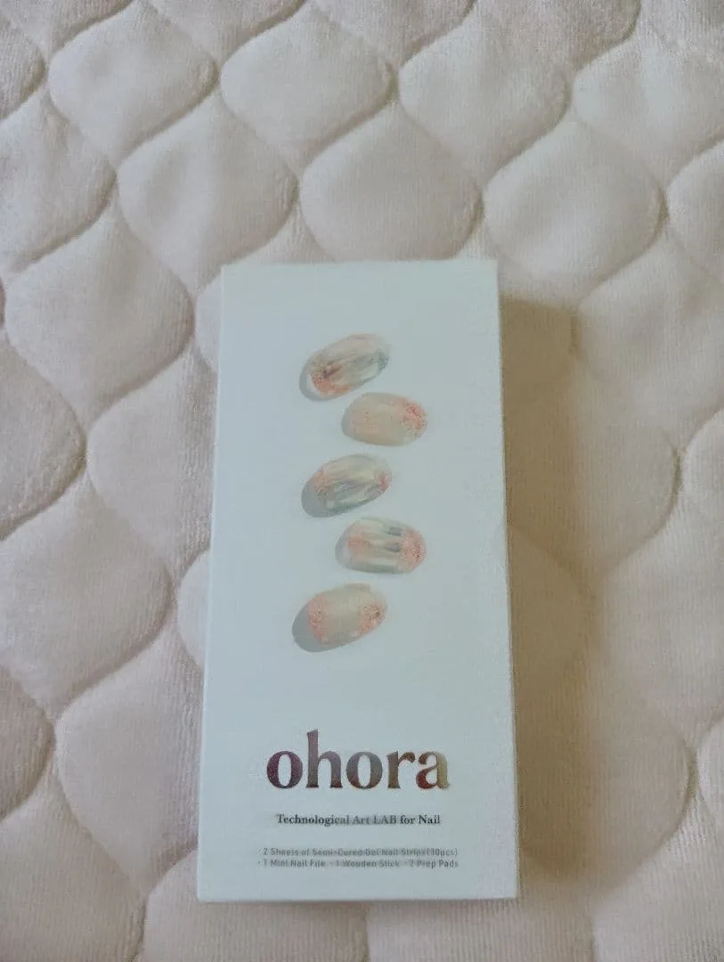 ohora セミキュアジェルネイルシール
