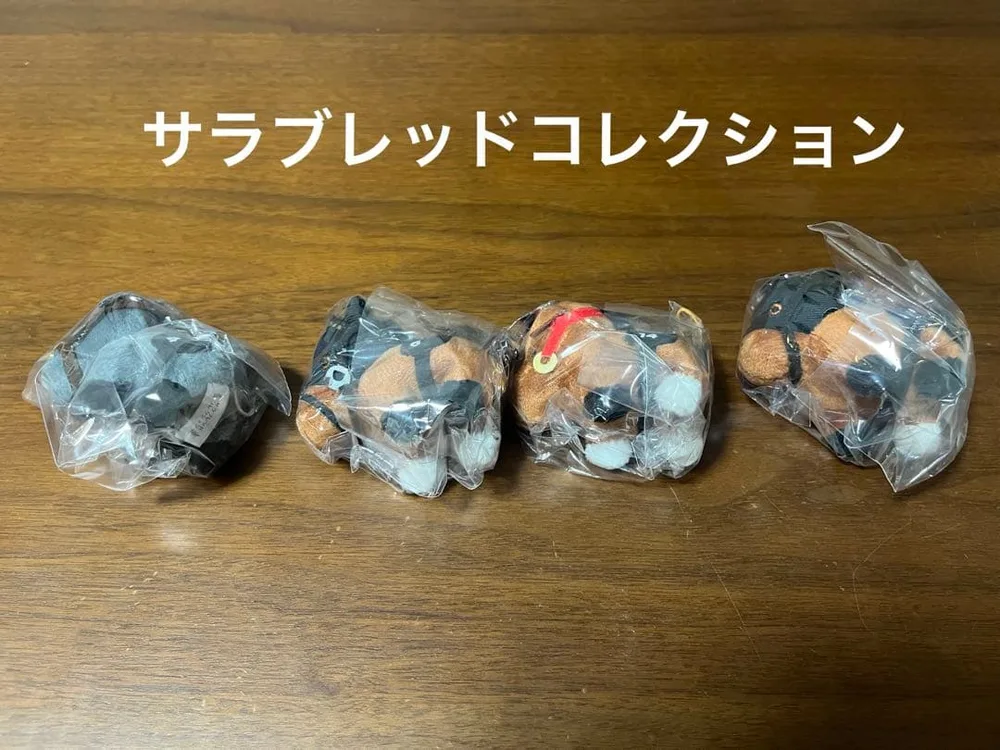 競走馬 ぬいぐるみ 4体セット ガチャガチャ