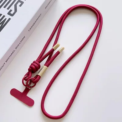 スマホショルダーストラップ レッド