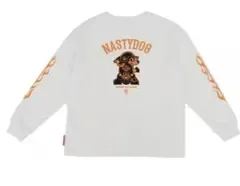 NASTY DOG ロングスリーブTシャツ ホワイト