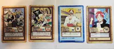 ワンピース カードダス ハイパーバトル シャンクス 4枚セット