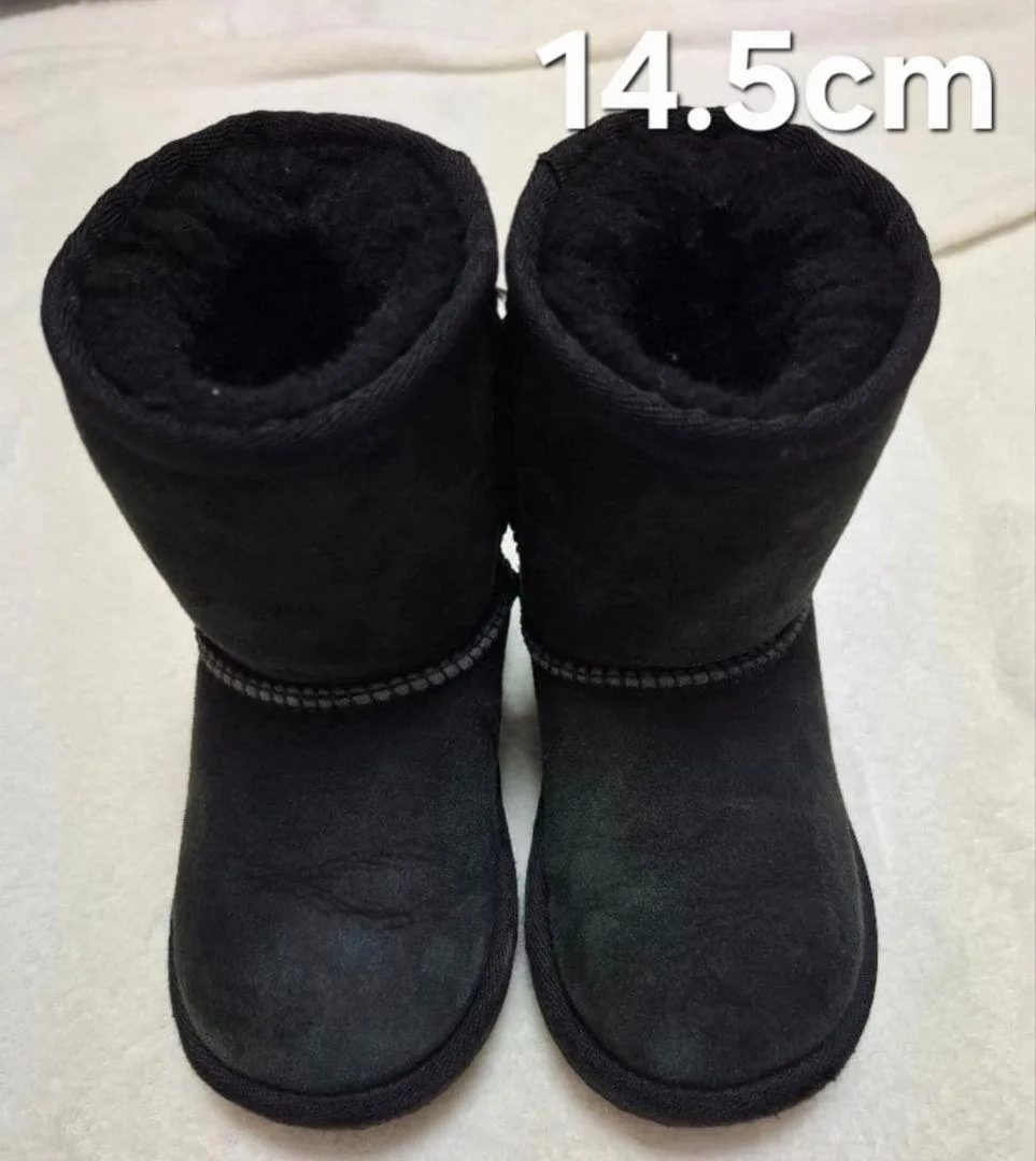 アグ UGG キッズ ブーツ 14.5 ブラック クラシック II