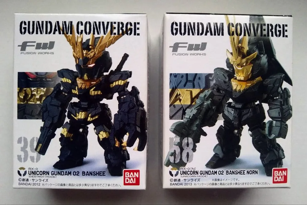 ガンダム コンバージ バンシィ+バンシィ・ノルン 7弾 10弾