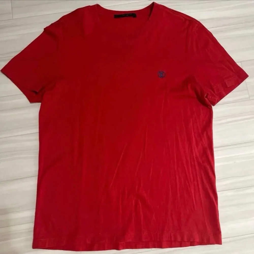LOUIS VUITTON Tシャツ レッド S