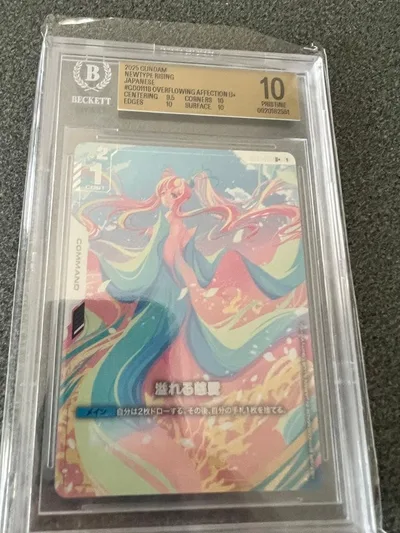 【BGS10】ガンダムカードゲーム 溢れる慈愛 C+ パラレル GD01-118