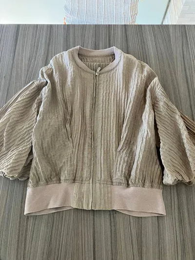 【値下】秋⭐︎アッシュアールエム ORVEAU シャーリングジャケットブルゾン