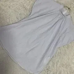 23区 ストライプ柄ブラウス ホワイト ブルー 38 キレイめ シンプル 上品
