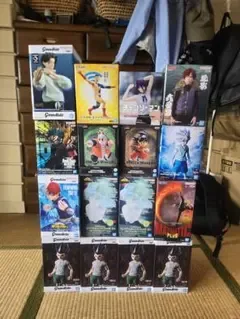 ヒロアカ&ハンターハンター&呪術廻戦等ジャンプ系アニメプライズフィギュア16体