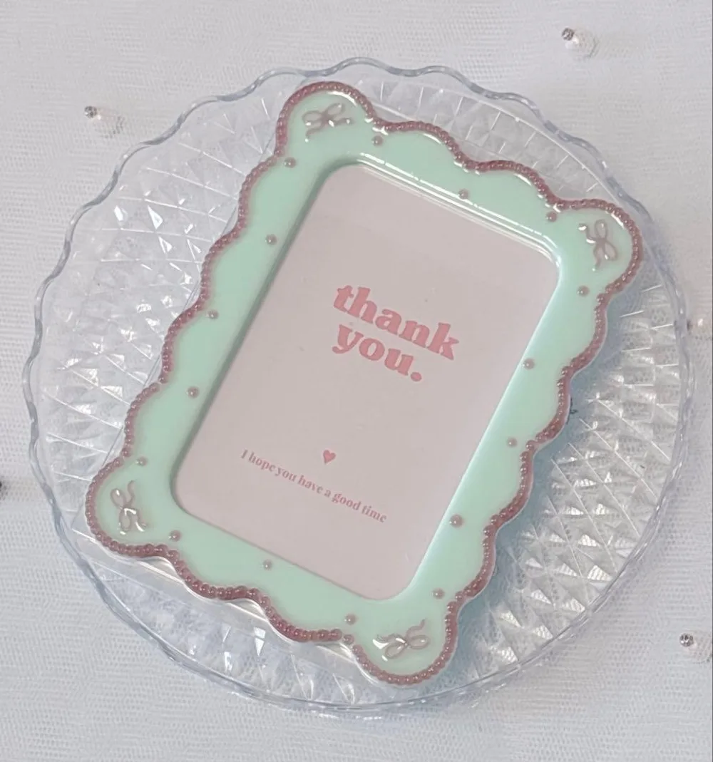 トレカケースデコ チョコミント 水玉 ドット トレカ 硬化ケースデコ