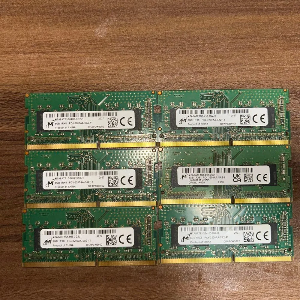ノートPC用メモリ 8GB 6枚セット 計48GB