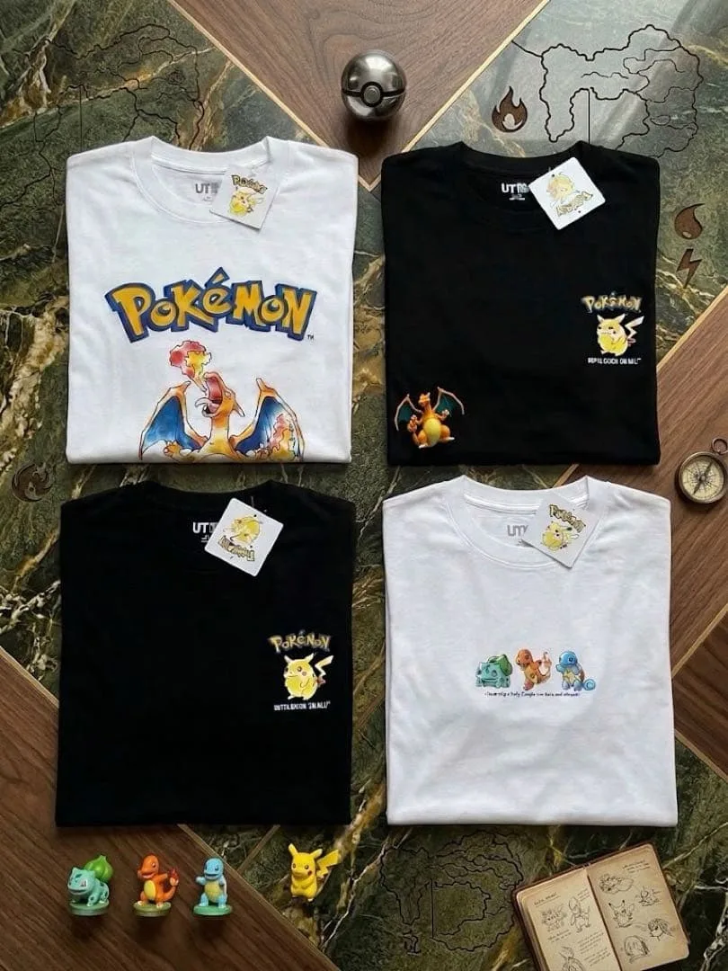 ポケモン Tシャツ 大人(Sサイズ)4枚セット