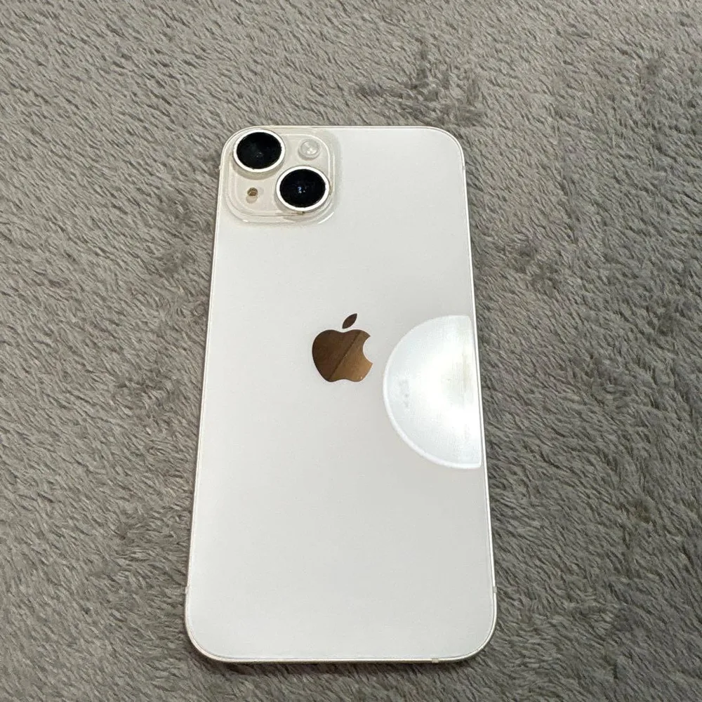 Apple iPhone 14本体 ホワイト(iFaceケース付)