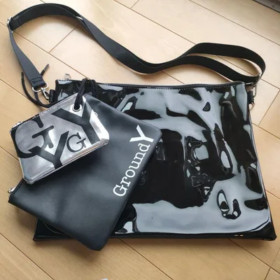 Ground Y PVC Shoulder Bag ショルダーバッグ
