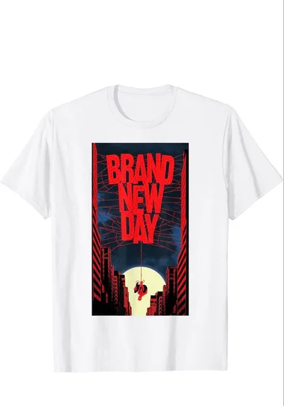 スパイダーマン BRAND NEW DAY Tシャツ ホワイト
