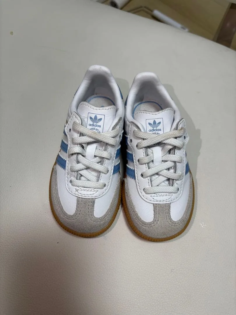 【美品】adidas SAMBA キッズ スニーカー13cm