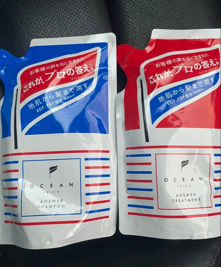 OCEAN TRICO アンサーシャンプー&トリートメント 詰替セット