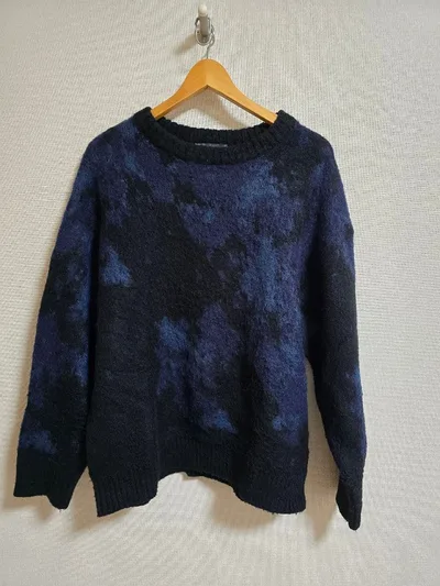 モヘアブレンド シャギーデザインニット CLEL
