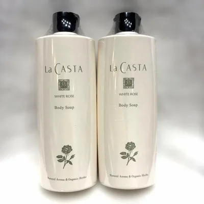 La CASTA ホワイトローズ ボディソープ 400mL 2本セット