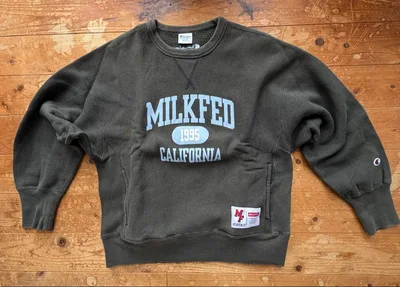 MILKFED champion スウェット ミルクフェド チャンピオン コラボ
