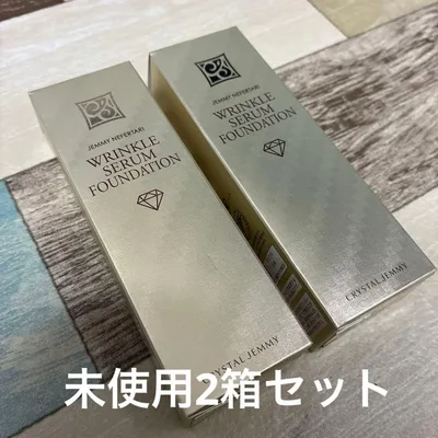 ✨未使用✨クリスタルジェミー ジェミーネフェルタリ リンクルセラムファンデ 2箱
