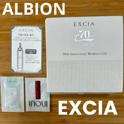 ALBION EXCIA 70th Anniversary Gift/計4点