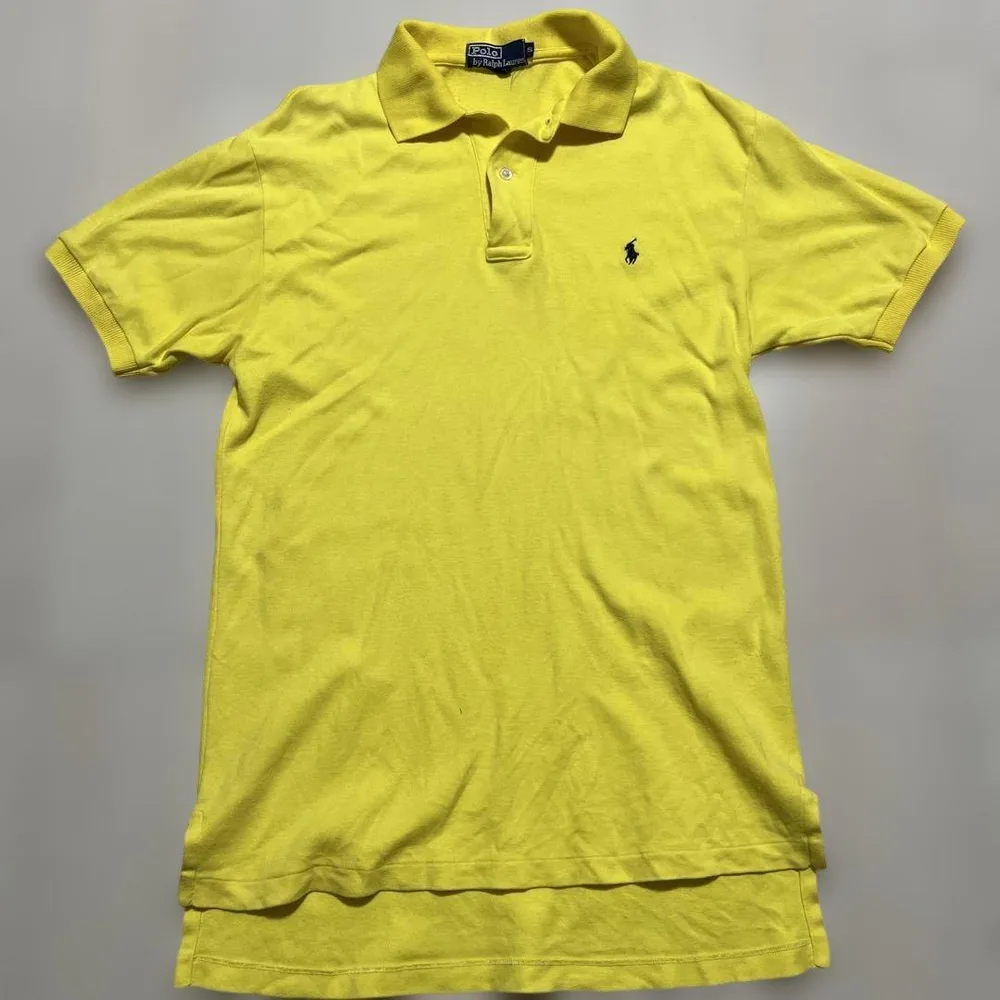 Polo by Ralph Lauren ポロシャツ イエロー S