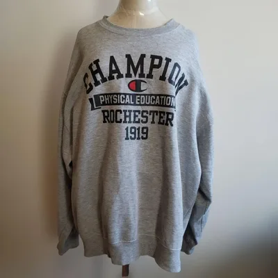 Champion スウェット トレーナー グレー タグ無し XL